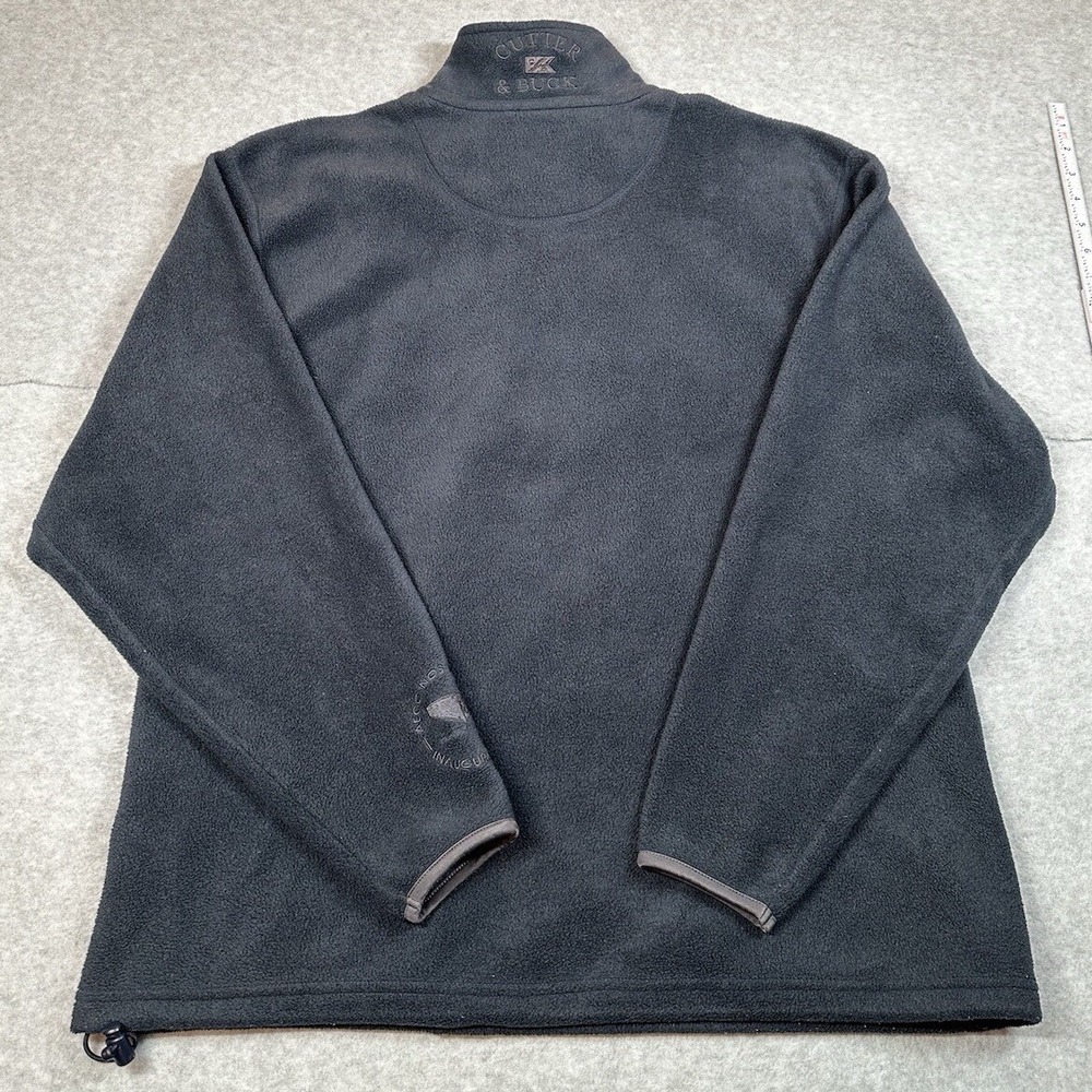Cutter & Buck Fleece Men's L Blue/Gray Embroidered Logo AECO - Picture 7 of 9